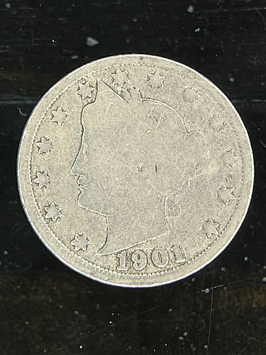 1901-P Liberty Head "V" Nickel