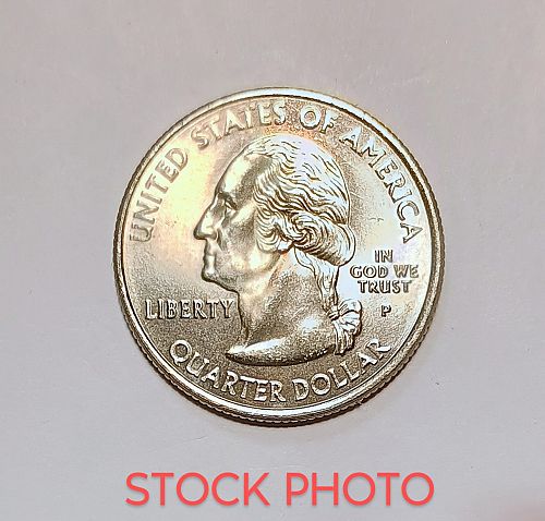(1) 2002-P Indiana State Quarter from OBW Roll GEM BU condition.
