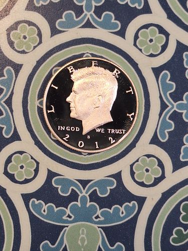 2012 S KENNEDY HALF DOLLAR  SILVER PROOF  ce22