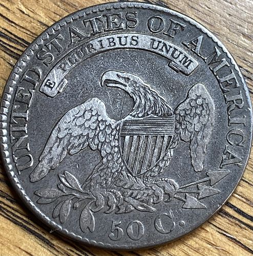 RARE 1827 7 over 6 OVERDATE  in VERY FINE condition nice looking rare coin