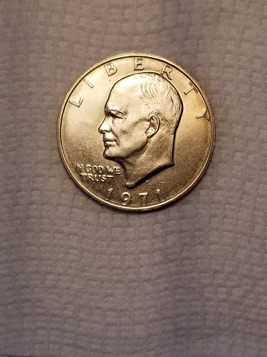 1971 D Eisenhower Dollar