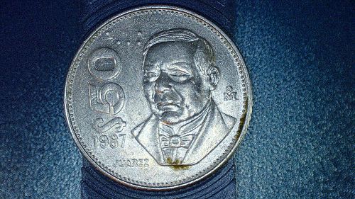 Mexico 1987 $50 PESO Coin