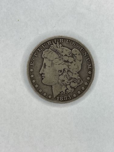 1883-CC Morgan Dollar