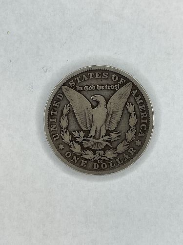 1883-CC Morgan Dollar