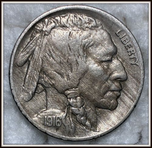 1916-P Buffalo 5C Nickel (XF)