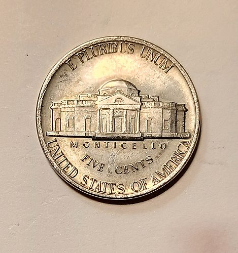 1978-D Jefferson Nickel Uncirculated Near Full Steps!