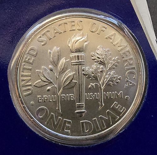 2009-P Roosevelt Dime - BU in Original Mint Cello (J7)