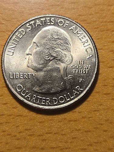 2019 P - National Historical Park - American Memorial Park Quarter