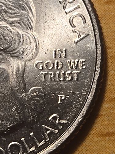 2019 P - National Historical Park - American Memorial Park Quarter