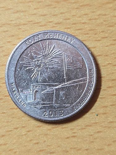 2013-D Fort McHenry Quarter