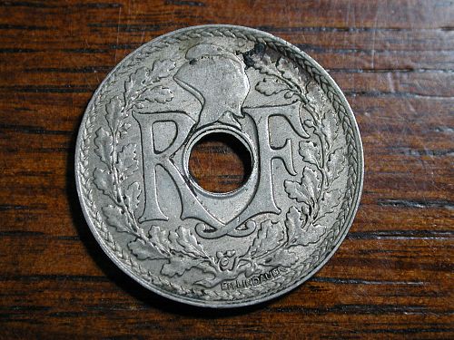 1918 France .25 cent NICE
