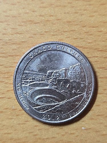 2012 D Chaco Culture America National Park Quarter (uncirculated)