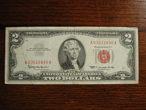 1963 2.00 United States Note NICE