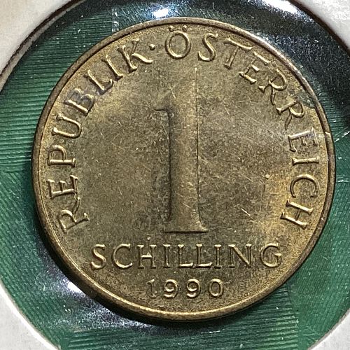 1990 Austria 1 schilling