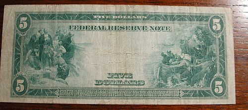 1914 20.00 Federal Reserve Large Size NOTE NICE !