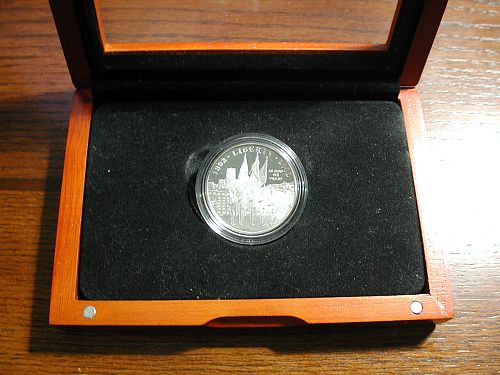 2002w US Military Academy West Point Bicentennial Proof Silver Dollar Coin