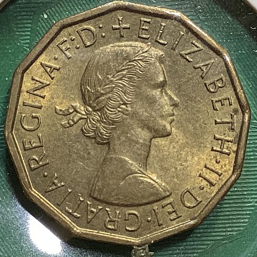 1960 Great Britain 3 Pence