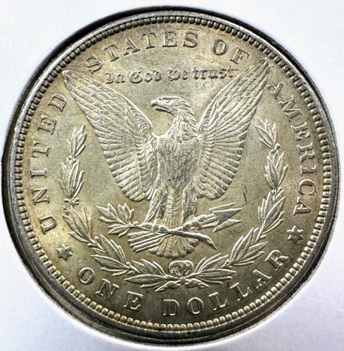 1900 Morgan Silver Dollar &bull; .900 Silver &bull; Light Toning &bull; CH AU-UNC