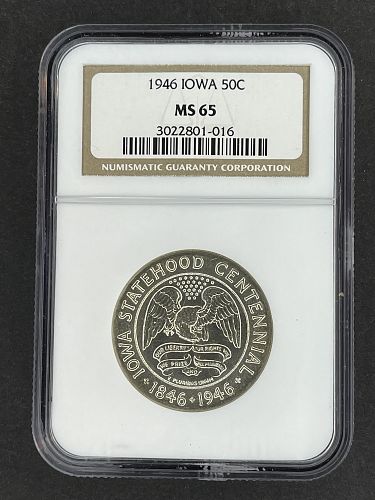 1946 Iowa Half Dollar
