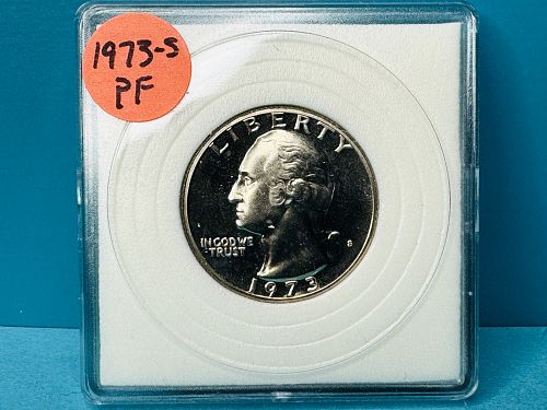 1973-S Proof Washington Quarter