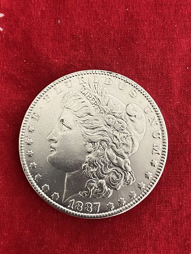 1887-S- Morgan Silver Dollar- Low Mintage
