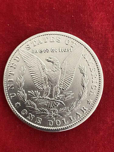 1887-S- Morgan Silver Dollar- Low Mintage