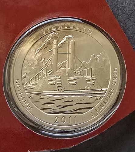 2011-D Vicksburg Quarter - BU in Original Mint Cello (J50)