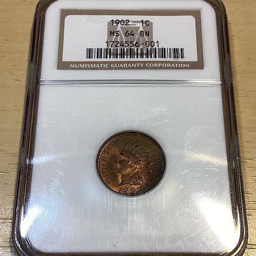 1902 P Indian Head Penny