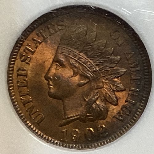 1902 P Indian Head Penny