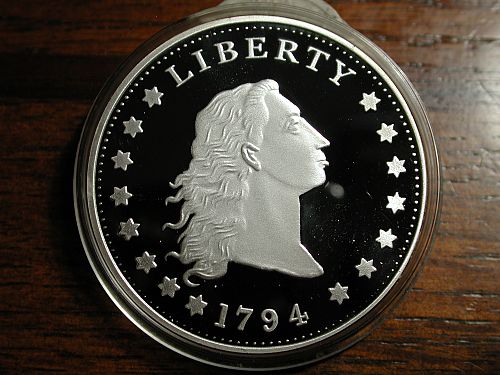 1794 Silver Dollar Copy NICE