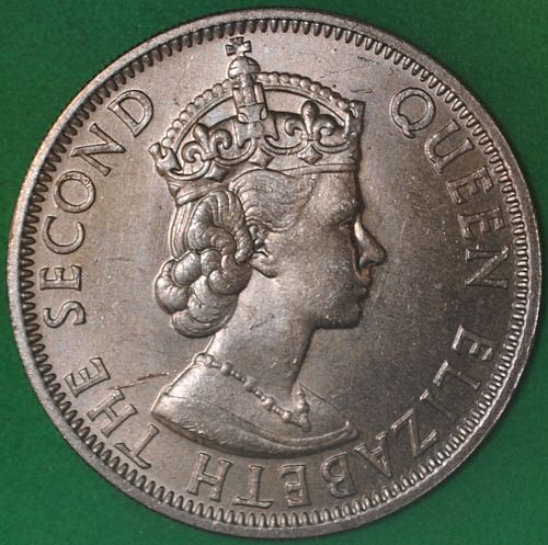 1971 British Honduras 50 Cents UNC