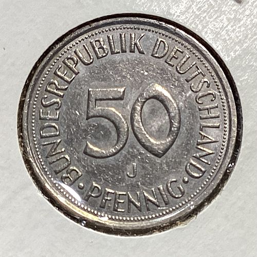 1983 Germany 50 Pfennig