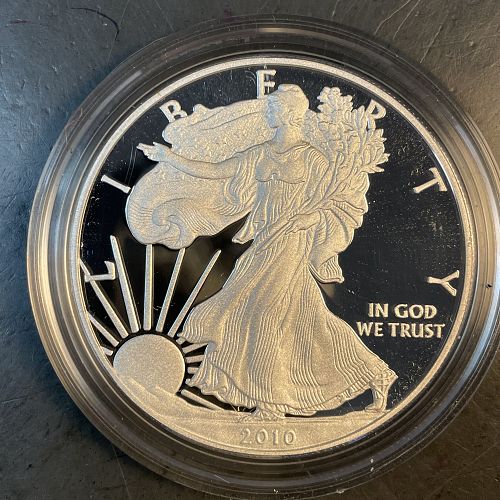 2010-W Proof American Silver Eagle