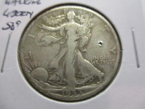 1933 S Walking Liberty Half Dollar Coin Value, Prices & Info | USA
