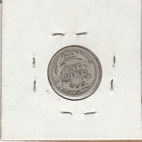 1914  D    BARBER DIME