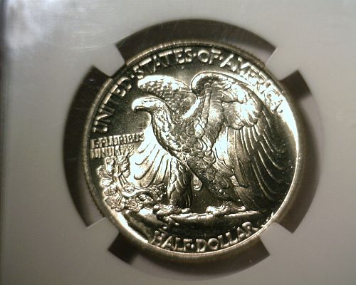 1945  SILVER WALKING LIBERTY HALF DOLLAR  NGC MS-65   NICE LOOKING COIN!!