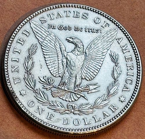 1898-P Morgan Silver Dollar