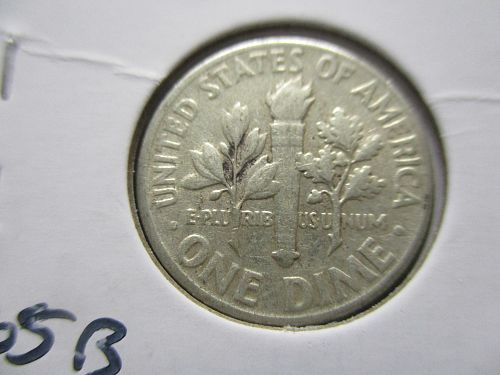 1952  Roosevelt Dime.  Item: 10 R52-03.