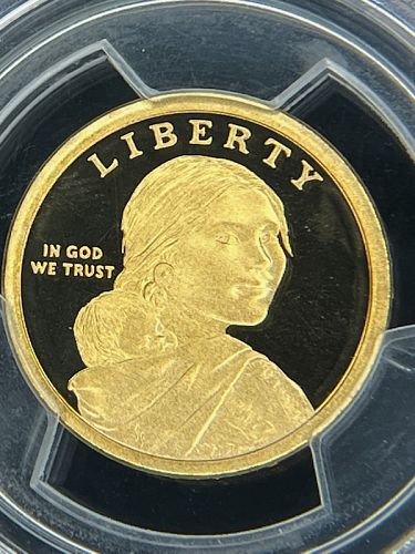2011-S PCGS PR69 DCAM - First Strike Flag Label - Wampanoag Treaty - NA Dollar