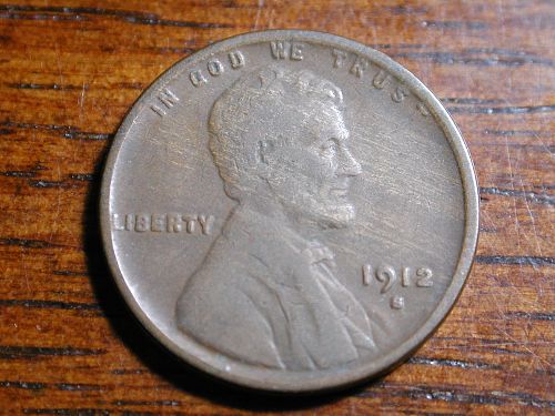 1912s Lincoln Wheat penny cent NICE