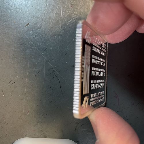 Trump Train - Unique Square Bar with Reeded Edge