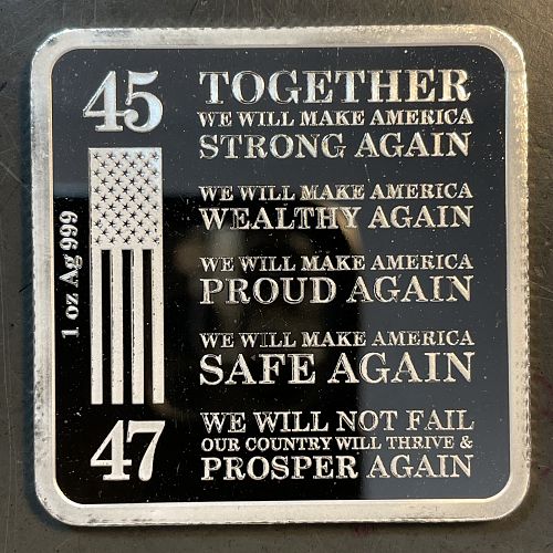 Trump Train - Unique Square Bar with Reeded Edge