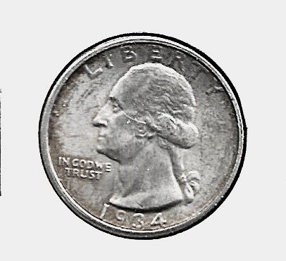 1934 Washington Quarter***XF***