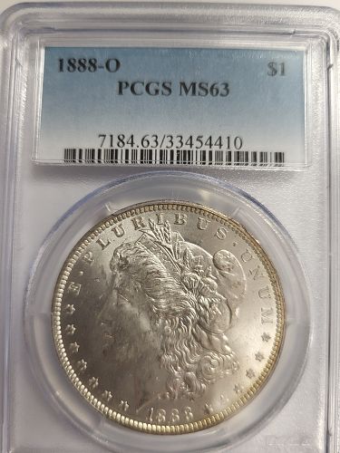 1888 O Morgan Dollar MS-63