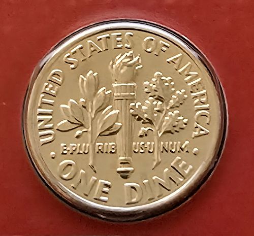 2013-D Roosevelt Dime - BU in Original Mint Cello (L19)