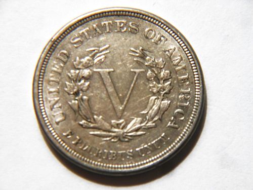 1883 *Without Cents* Liberty V Nickel