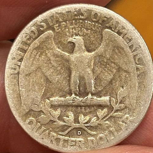 1947 D Washington Quarter