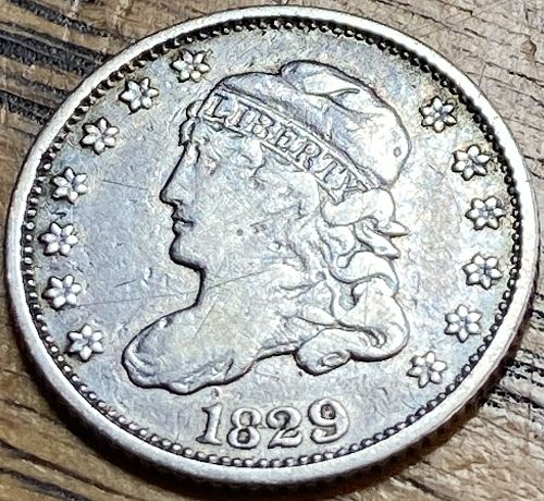 1829 Bust Half Dime In VERY FINE condition nice eye appeal