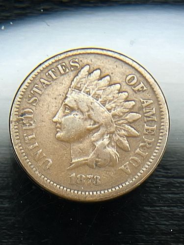 1873-P Open 3 - Indian Head Cent