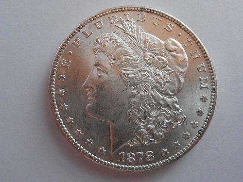 1878 S Morgan Silver Dollar -  (78SAC5)